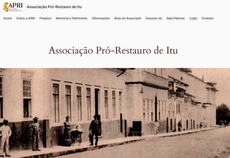 APRI amplia presença digital para fortalecer a preservação do patrimônio